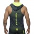 AD355 - SLEEVELESS LOOP-MESH HOODY