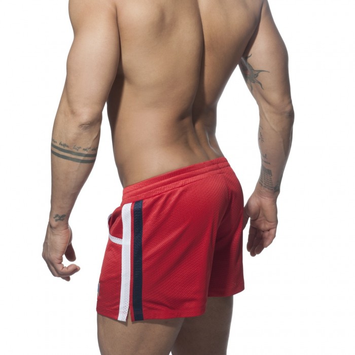 ADS178 MESH RAINBOW SHORT