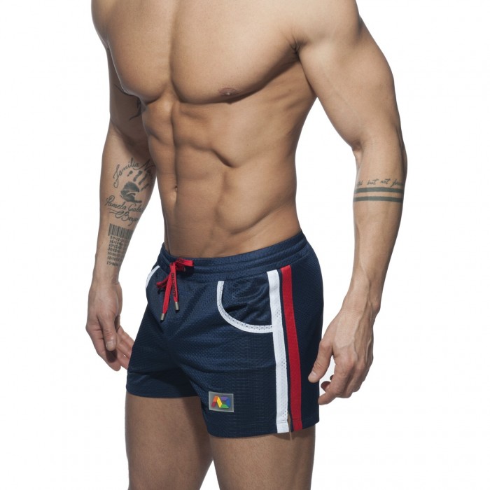ADS178 MESH RAINBOW SHORT