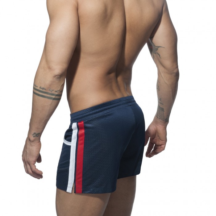 ADS178 MESH RAINBOW SHORT