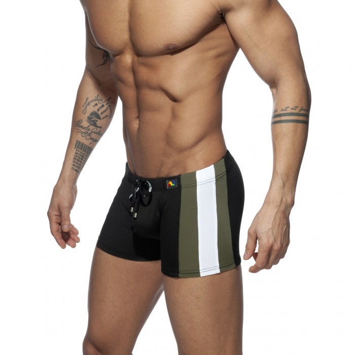 ADS213 STRIPES BASIC SWIM BOXER