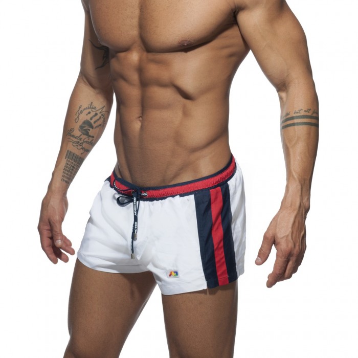ADS214 STRIPES BASIC SWIM SHORT
