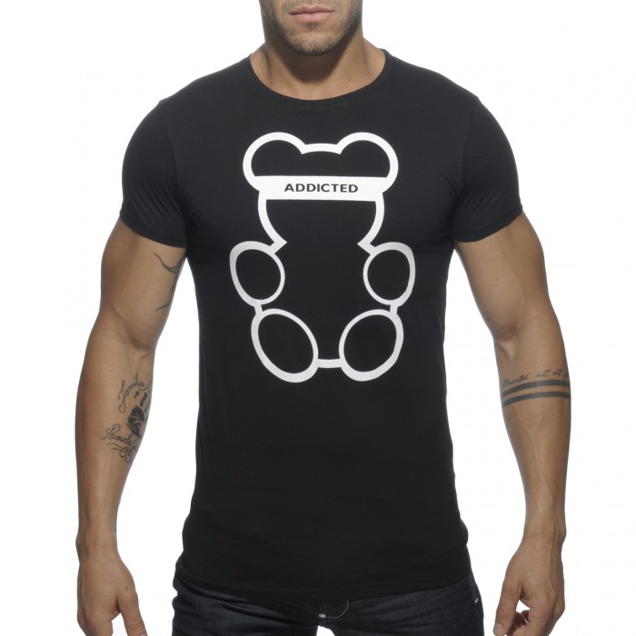 AD424 BEAR ROUND NECK T-SHIRT