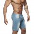 AD802 SQUAT BERMUDA JEANS