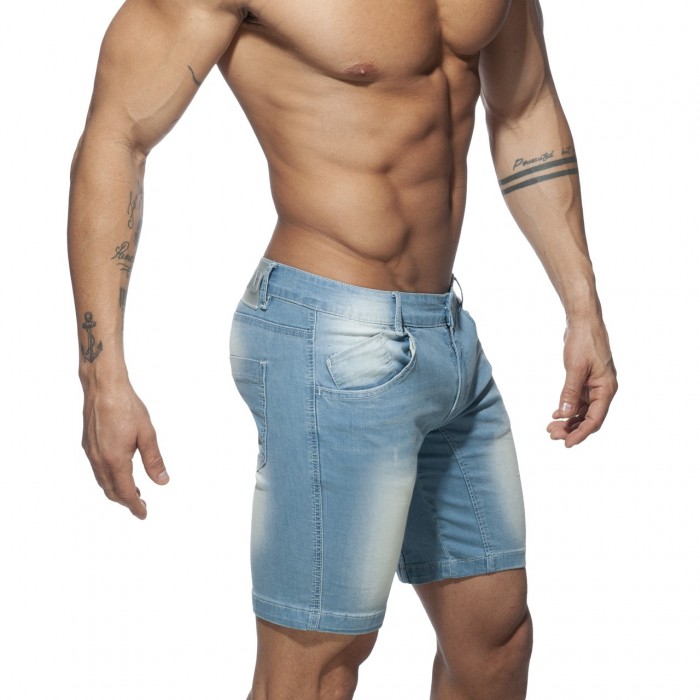 AD802 SQUAT BERMUDA JEANS