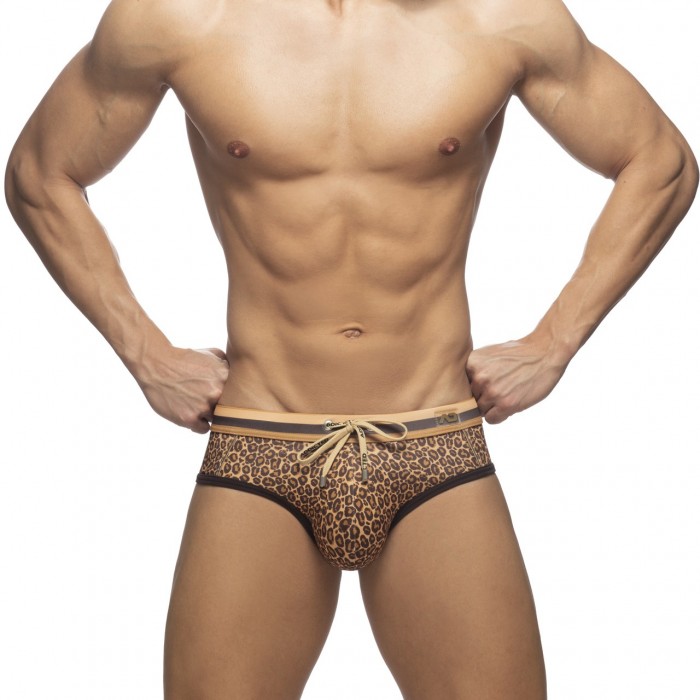 ADS267 LEOPARD STRIPES BRIEF