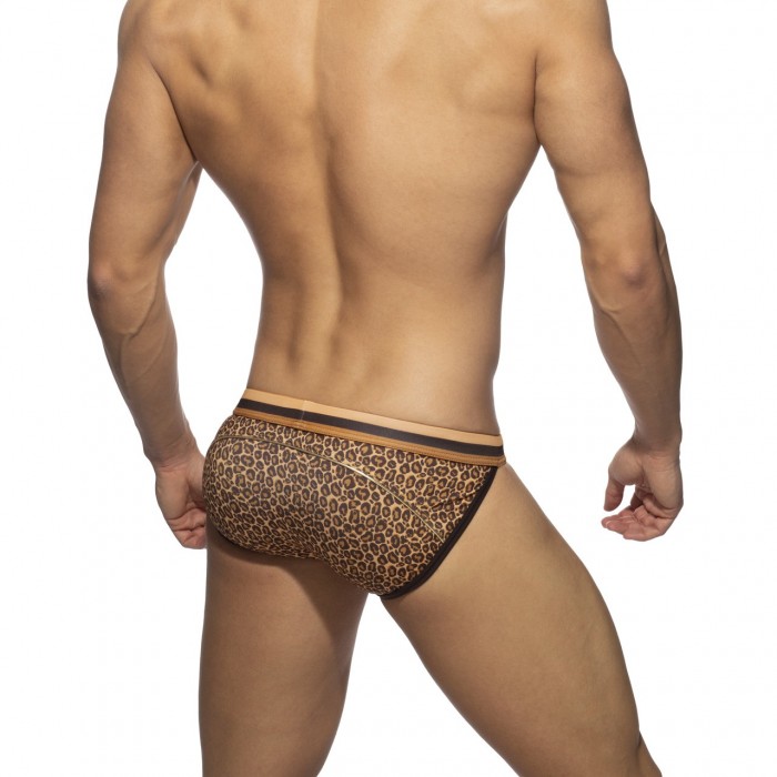 ADS268  LEOPARD STRIPES BIKINI