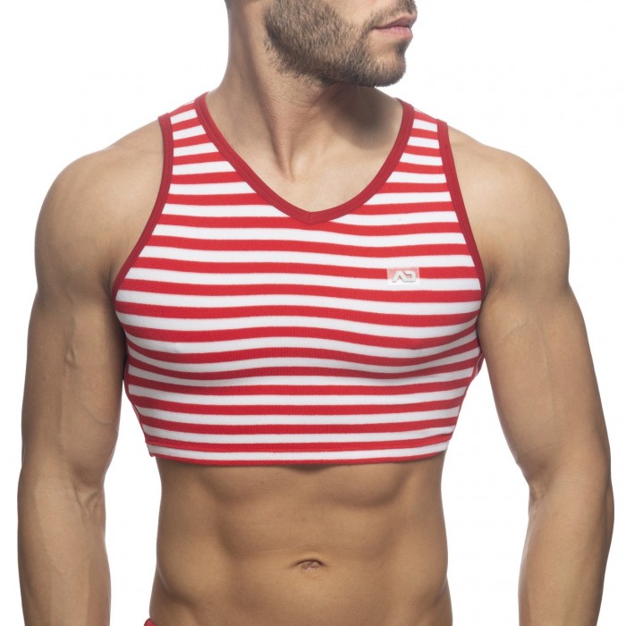 SAILOR VELVET CROP TOP