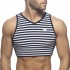 SAILOR VELVET CROP TOP