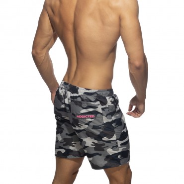 CAMOUFLAGE ADDICTED SWIM LONG SHORT