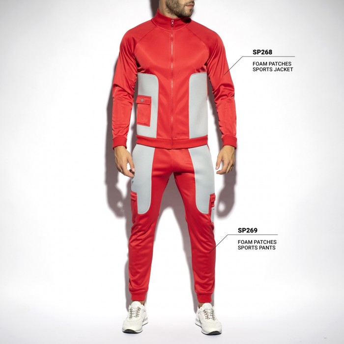 FOAM PATCHES SPORTS JACKET