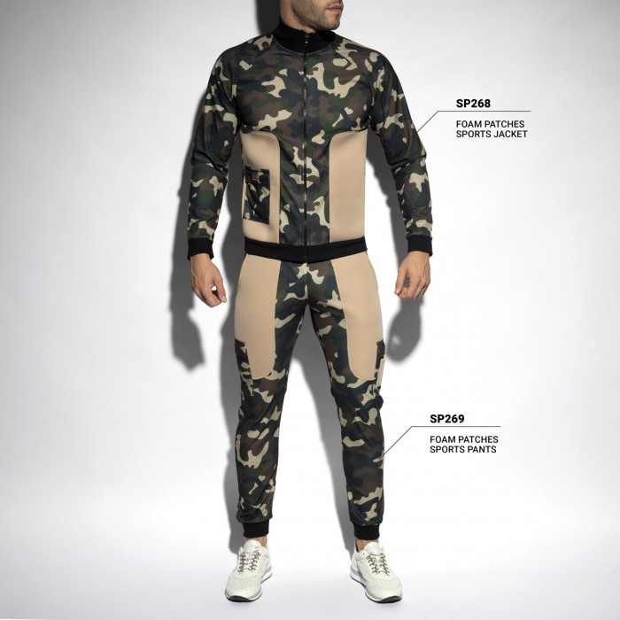 FOAM PATCHES SPORTS JACKET