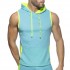SLEEVELESS AD HOODY