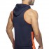 SLEEVELESS AD HOODY