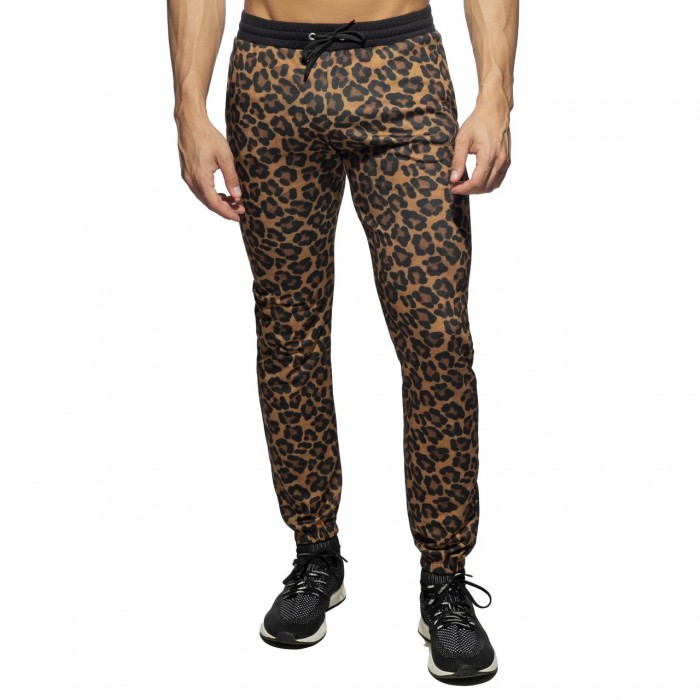 LEOPARD LONG ATHLETIC PANTS