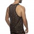 LEOPARD MESH TANK TOP