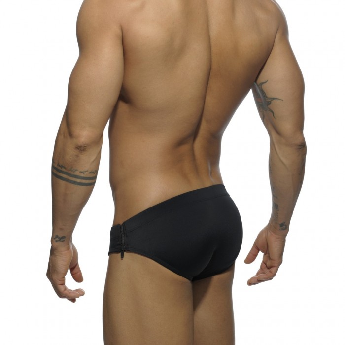 SIDES ZIPPER SWIM BRIEF