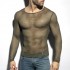 MESH-LONG SLEEVES T-SHIRT