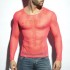 MESH-LONG SLEEVES T-SHIRT