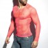 MESH-LONG SLEEVES T-SHIRT