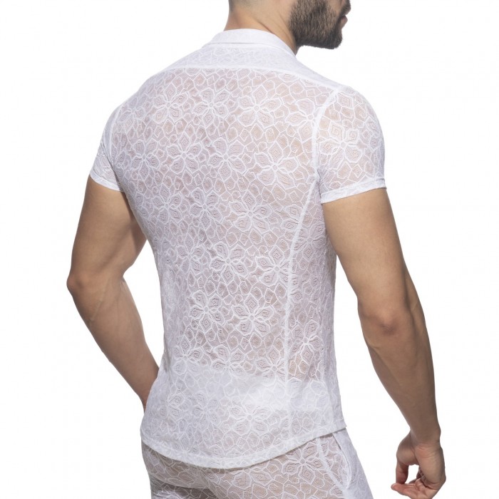 FLOWERY LACE SHIRT