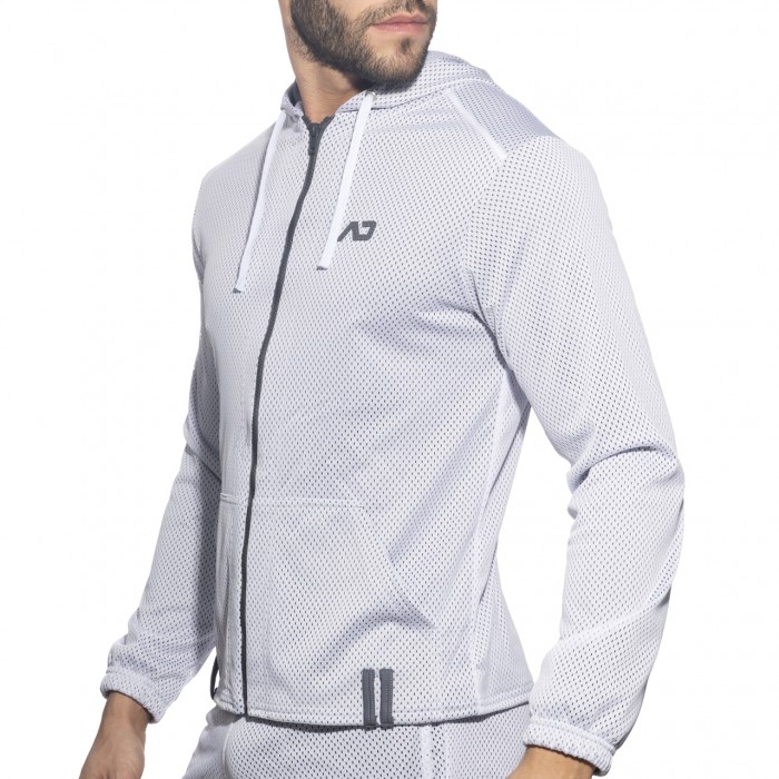LONG SLEEVES LOOP-MESH HOODY