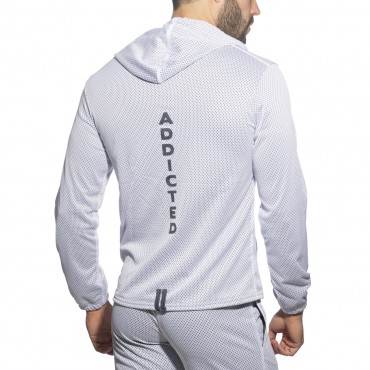 LONG SLEEVES LOOP-MESH HOODY