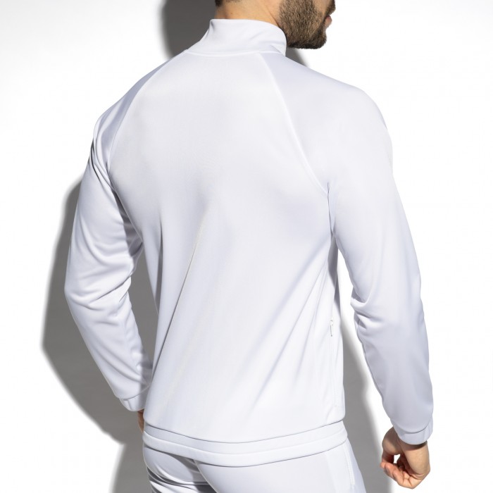 ZIP POCKETS PLAIN JACKET