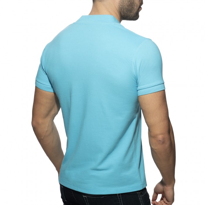AD V-NECK POLO SHIRT