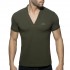 AD V-NECK POLO SHIRT