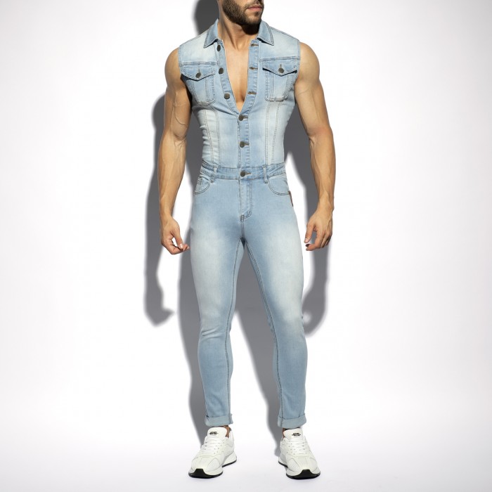 URBAN DENIM JUMPSUIT PANTS