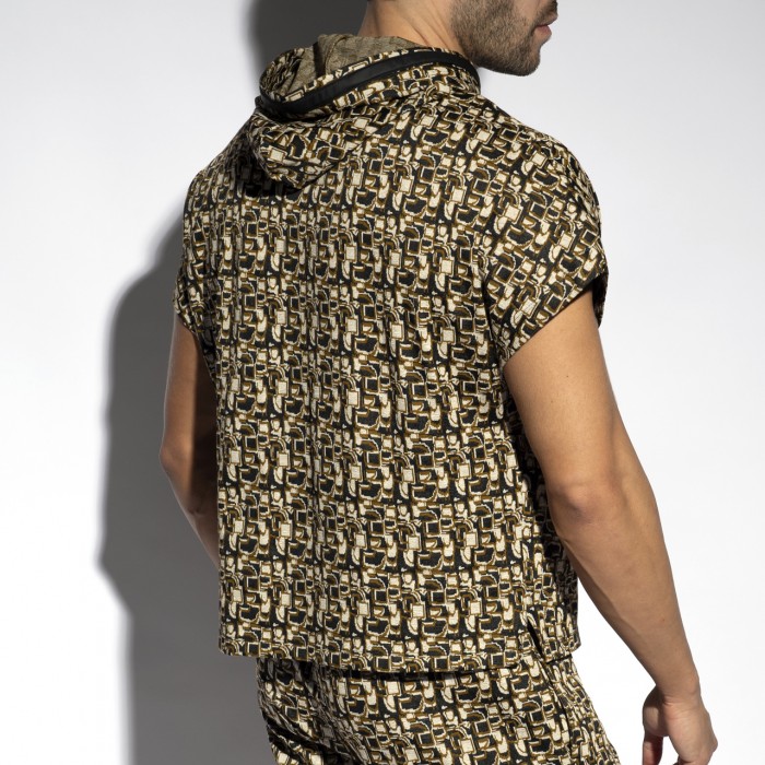 MAZE RELAXED SLEEVELESS HOODY