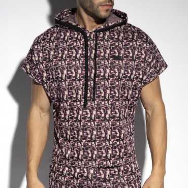 MAZE RELAXED SLEEVELESS HOODY
