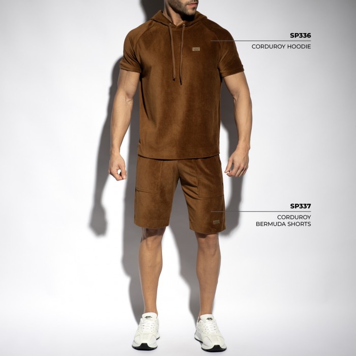 CORDUROY BERMUDA SHORTS