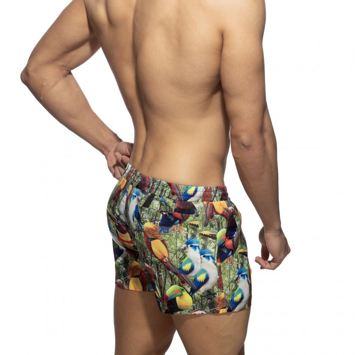 EXOTIC BIRDS SWIM SHORTS