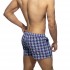 FLASHY SQUARES SWIM SHORTS