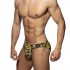 BRIGHT CAMO SWIM BRIEF
