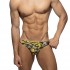 BRIGHT CAMO SWIM BRIEF
