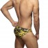 BRIGHT CAMO SWIM BRIEF