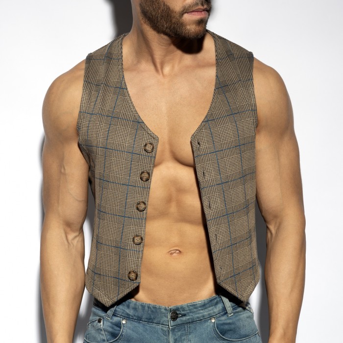 TWEED VEST