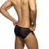 BLACK STRIPE BIKINI BRIEF