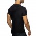 BLACK STRIPES T-SHIRT
