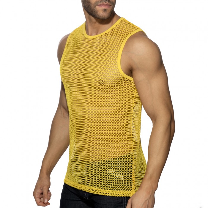 OPENWORK FABRIC TANK TOP