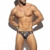 PEACOCK PRINT SWIM BRIEF