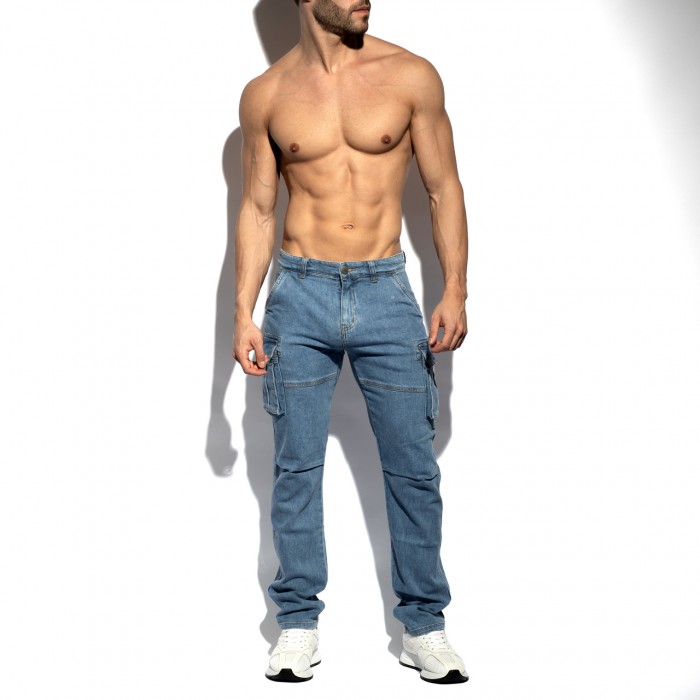 CARGO DENIM JEANS