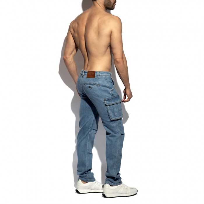 CARGO DENIM JEANS
