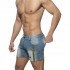 SHORT JEANS WITH PATCHES