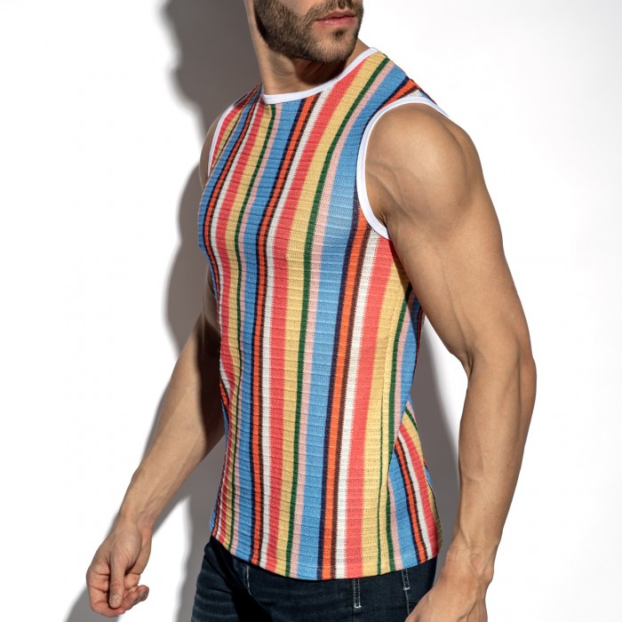 GELATO STRIPE WIDE TANK TOP