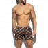 PEACOCK PRINT SWIM SHORTS