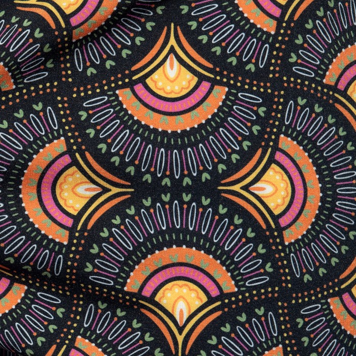 PEACOCK PRINT SWIM SHORTS
